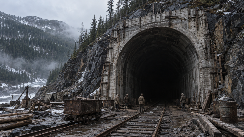 Stalinův nedokončený tunel na Sachalin: Megalomanský sovětský projekt, který po jeho smrti náhle utichl