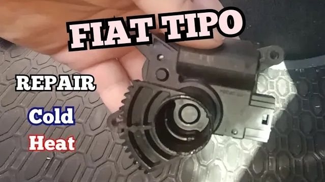 Fiat Tipo - výměna ovládacího prvku klimatizace na teplo a chlad - oprava