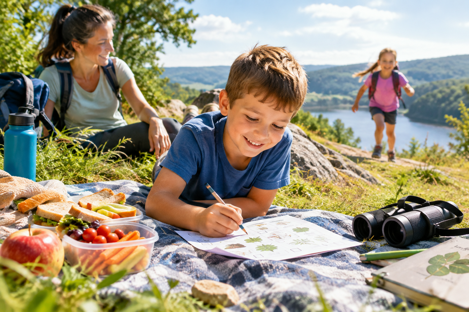 Jak naplánovat piknik, na kterém se zabaví i mladšího školáka (6–9 let)