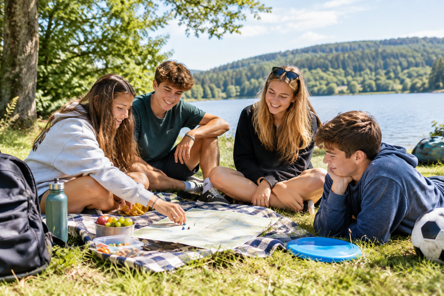 Jak naplánovat piknik, na kterém se zabaví i teenagera (13–16 let)