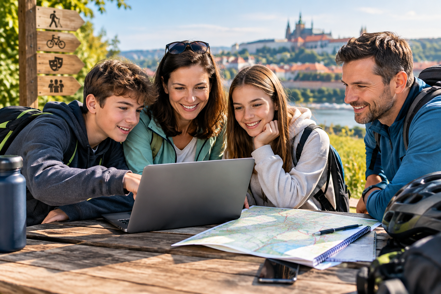Jak hledat bezplatné aktivity pro rodinu v okolí bydliště (pro děti ve věku 13–16 let)