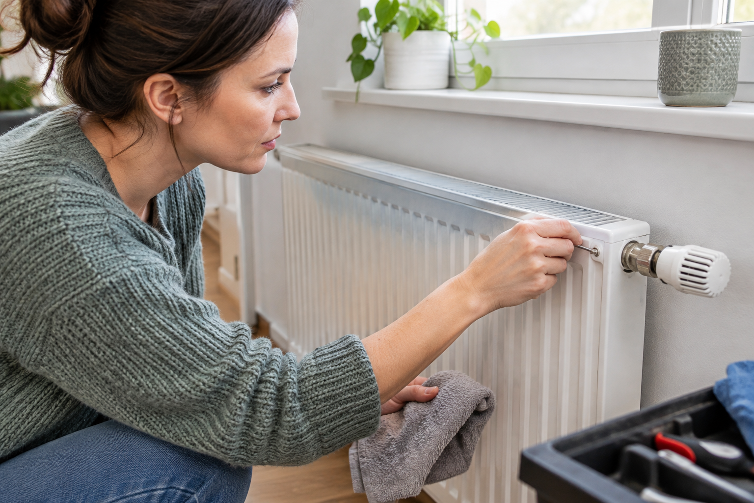 Radiátor zůstává studený v horní části: co bezpečně zkontrolovat jako první