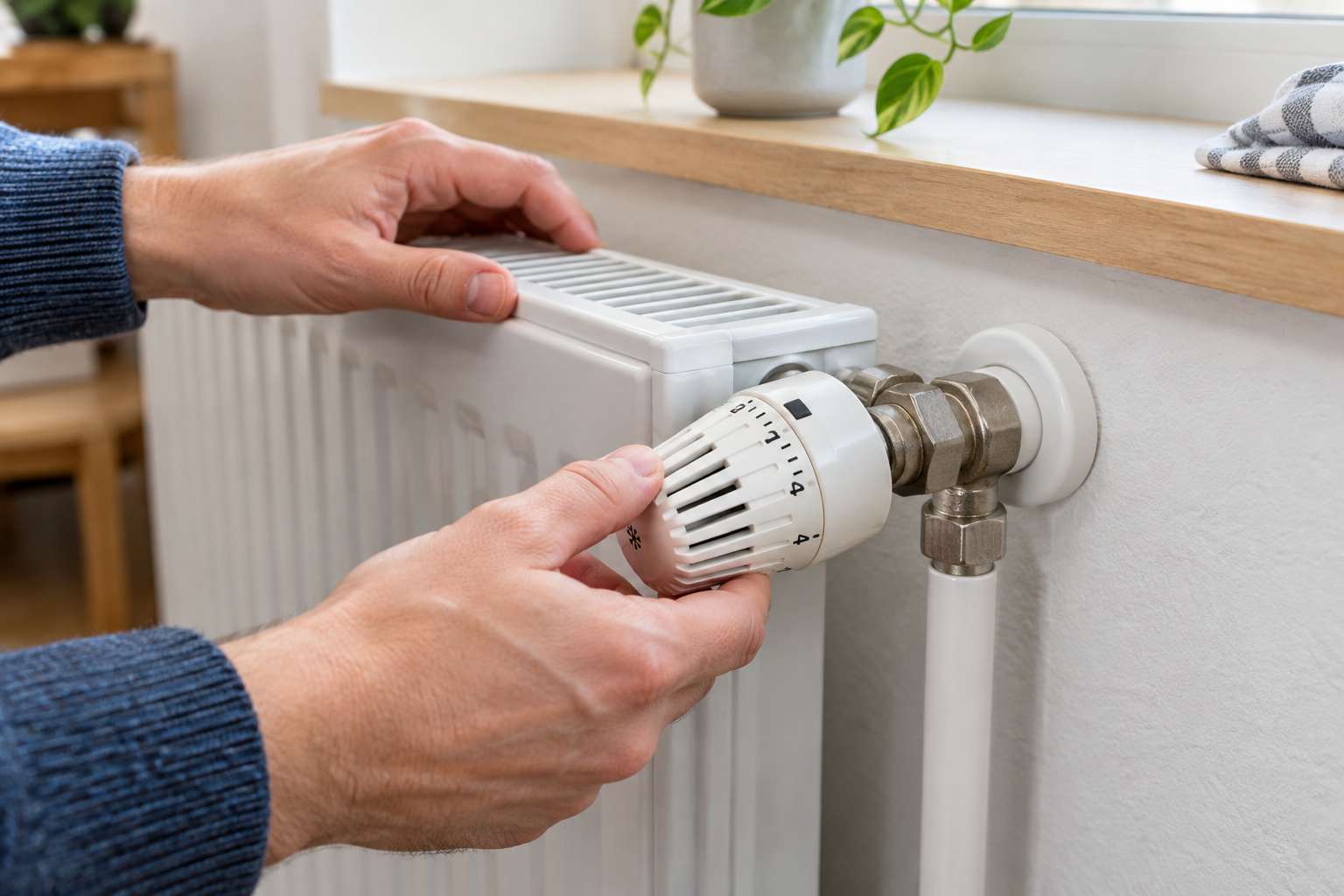Termostatická hlavice se obtížně otáčí: co bezpečně zkontrolovat jako první