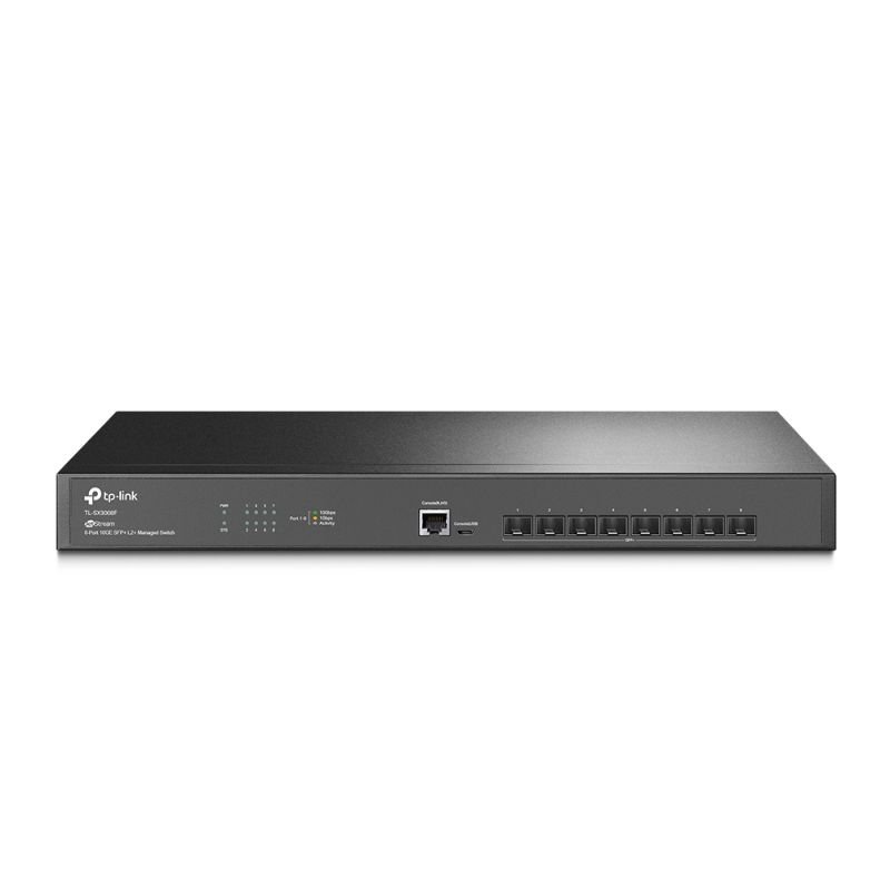 TP-Link JetStream TL-SX3008F: Osmiportový switch s bleskurychlým připojením 10G